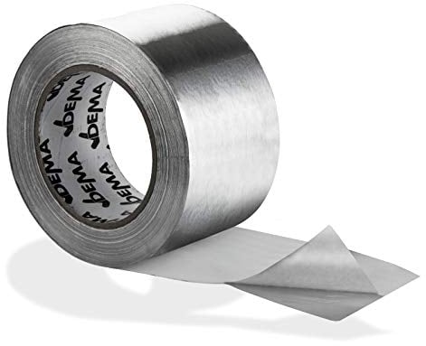 DEMA Aluminium Alu Klebeband Aluband Aluminiumband Aluminiumklebeband 100 mm x 50 m