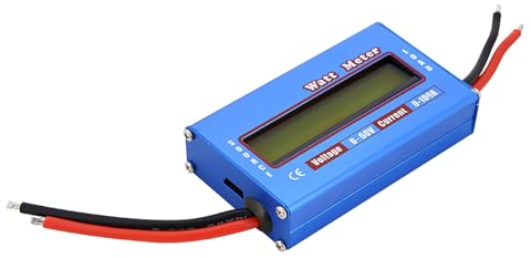 Digital Wattmeter, DC 60V / 100A Leistungsmesser Power Analyzer mit LCD Hintergrundbeleuchtung