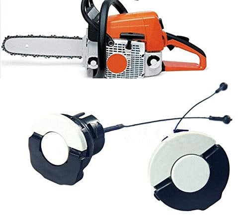 TOOLSTAR Gas Fuel Oil Cap, Tank Fuel & Oil Cap Cover for STIHL Chainsaw MS200 MS210 MS230 MS250 MS260 MS380 Perfect Replacement Parts