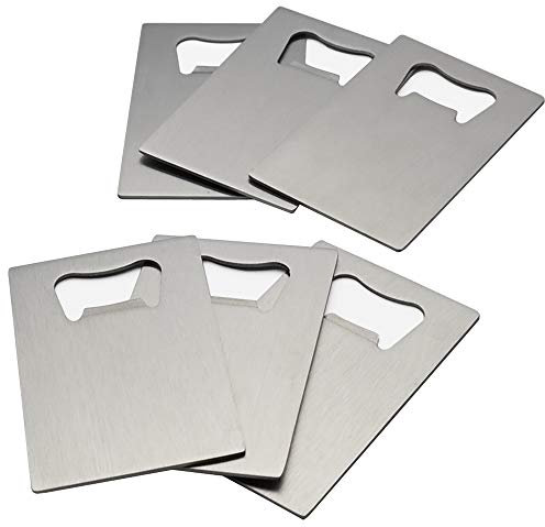 Pekky Credit Card Bottle Opener, 6 Packs