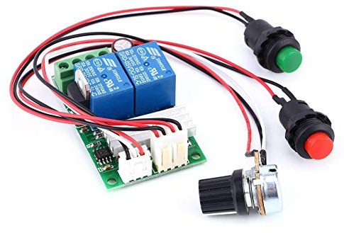 DollaTek PWM DC Motor Drehzahlregler Drehzahl einstellbar Wendeschalter 6V 12V 24V 3A 80W