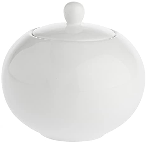 La porcelana blanca - Set de 2 azucarero esencial