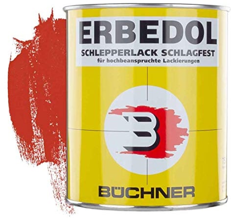 Schlepperlack | CLAAS-ROT | 0,75 l | restaurieren | Traktor | lackieren | Farbe | Trecker | Frontlader | Lack | Lackierung | Farbton | schnelltrocknend | deckend