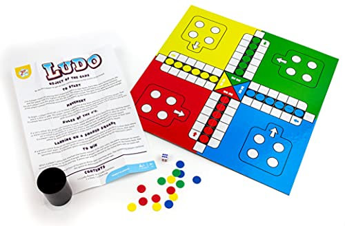 Kids Play Ludo Family Classics Board Game 2-4 Players Age 3+