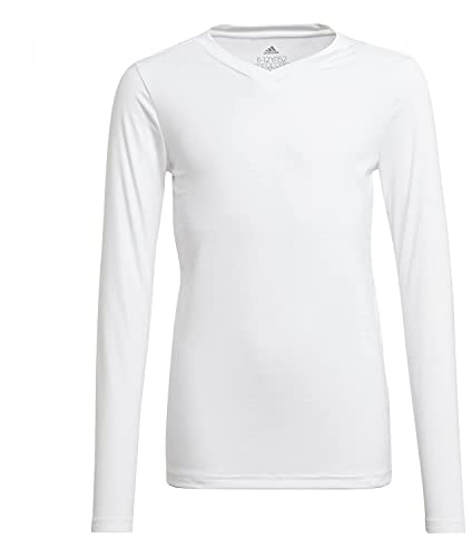adidas Unisex Kinder Team Base Sweatshirt, Weiß, 152 EU