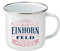 Top Lady Becher Sei ein Einhorn | Emaille | 350ml |