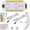32 Channel Dimming Automatic Stairway Ladder Step System, LED Motion Sensor Light Controller Kit, DC12-24V Speed Brightness Adjustable Stair Controller