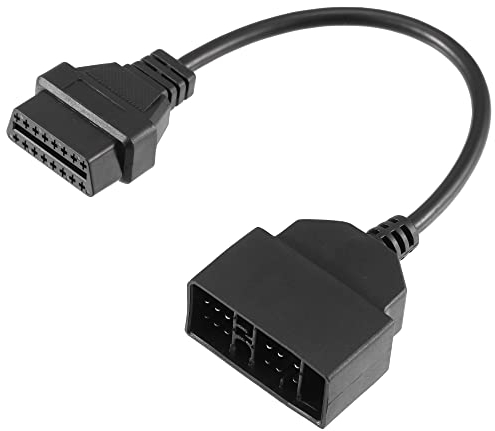 QUARKZMAN OBD1 22-Pin a OBD2 16-Pin Diagnostica Strumento Adattatore Cavo per Toyota