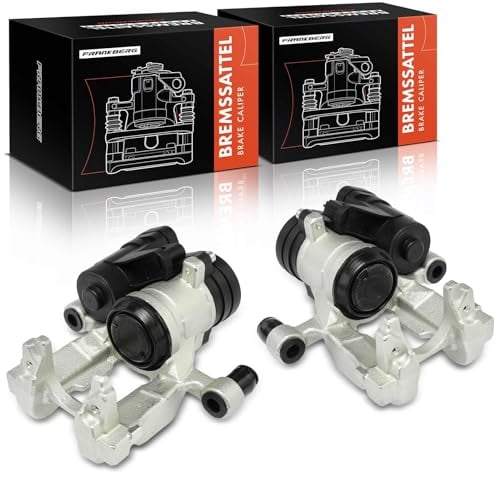 Frankberg 2x Bremssattel Bremszange Hinten links rechts Kompatibel mit A3 8V1 8VK TT FV3 FVP GOLF VII 5G1 BE1 BE2 BQ1 P.a.s.s.a.t 3G2 CB2 Replace# 5Q0615424