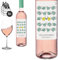 6er Karton 2022 Vinho Verde Rosado Vale dos Pombos von Quinta da Lixa - Roséwein