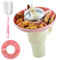 WUFGWBD Portable Snack Container, 1 Cup Snack Tray, Dispensing Tray