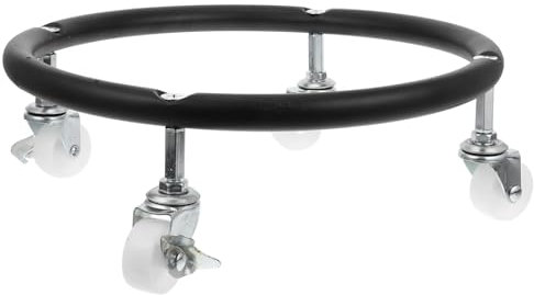 UKCOCO Support De Bouteille De Robuste roulettes Base De Réservoir pour Maison Cuisine Terrasse