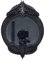 Nemesis Now The Reflector Double Dragon Mirror 36cm, Resin Black, Dragon Wall Mounted Mirror, Cast in The Finest Resin, Expertly Hand Painted
