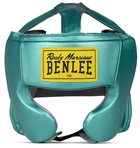 BENLEE Kopfschutz aus Kunstleder Mike L/XL, Metallic Green/Black