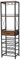 Industrial Vintage Wine Racks Free Standing with 20 Wine Bottle Holder, 3 Rows Wine Glass Holder, Wooden Drawer, Floor Wine Storage Shelf for Home Bar Living Room Kitchen Dining Room Office