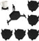 Empileur de Tasses à Café, Organiseur de 6 Tasses à Eau, Réutilisable, Gain de Place (Noir)