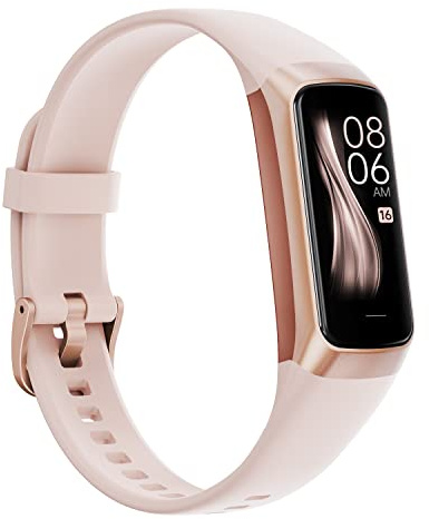 Fitness Tracker,2025 Smart Watch with Blood Pressure Heart Rate & Sleep Monitor IP67 Waterproof Step Calorie Counter Pedometer Fitness Activity Watch for Men Women Android iOS Phone (Pink)