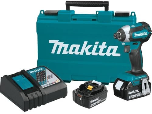 Makita Maktia XDT13T 18V LXT Lithium-Ion Brushless Cordless Impact Driver Kit (5.0Ah)