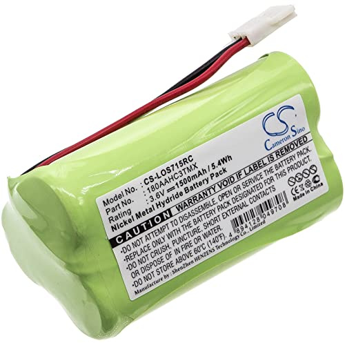 CS-LOS715RC Akku 1500mAh Kompatibel mit [Logitech] S315i, S715i Ersetzt 180AAHC3TMX, 880-000212, 984-000134, 984-000135, 984-000142, 993-000459, GG139, GP180AAHC31MX, S-00100