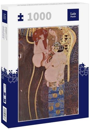 Lais Puzzle Gustav Klimt - Der Beethovenfries, Wandgemälde im Sezessionshaus in Wien, Heute Österreiche Galerie 1000 Teile