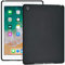 Verco Hülle für iPad 2018/2017 9.7, Schutzhülle Tablet Tasche Silikon Cover (iPad 6 Generation) [Modell: A1893 / A1954], Schwarz