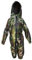 DRY KIDS Waterproof Rainsuit Camo Green 9/10yrs