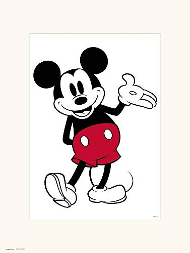 Grupo Erik Art Print, Illustration, Disney-Mickey Classique, 30 x 40 cm
