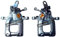 Brake Calipers Compatible With Audi A3 (1998-2004) Rear Pair