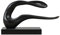 WLVG Turner Figur, Harz Kunst Skulptur Sport Statue Handgemachte Sammlerfiguren Dekor für Bücherregal Bürotisch Desktop Home Display-schwarz 41x23,5x12cm (16x9x5inch)