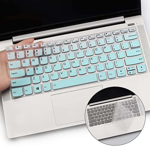 2 Pack Keyboard Cover for Lenovo Flex 5 14 2-in-1 Laptop/Lenovo Yoga 5i 7i 9i 14 /IdeaPad Flex 5 5i 14 /deaPad Slim 5i 7 14 /Idepad S540 14 inch/ThinkBook 14s Yoga 14 Lapotp Protector Skin
