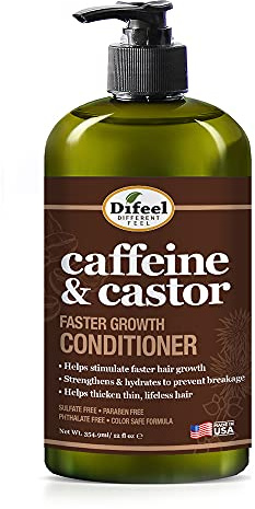 Difeel Caffein & Castor Faster Growth Conditioner 355ml