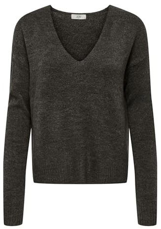 ONLY Damen Strickpullover | Knit Fit, Langarm, Casual, Bei max. 30 grad im schongang waschen