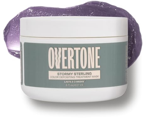 OVERTONE® Color Depositing Treatment Hair Mask, Stormy Sterling, 8 oz