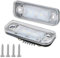 YOUUPOC Kennzeichenbeleuchtung,Nummernschildbeleuchtung 1 paar Signal Lampe Auto Kennzeichen Licht Ersatz Stecker Und Spielen 12V 2,8 W Passend for Mercedes-benz W203 W211 C219 R171 CLS SLK