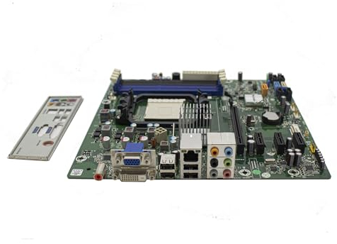 Simpletek - Placa Base Compatible con HP 620887-001 AMD AM3 Micro ATX MATX UATX | 4X DDR3 VGA DVI Marco Incluido (reacondicionado)