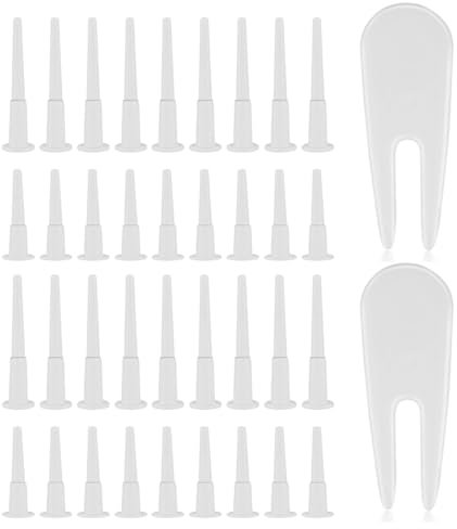 IKOPFLN 20er Set Yoga Ball Luftstopfen Gymnastikball-Stecker Ersatz-Kit inkl Entfernungsgerät für Yoga-Bälle und mehr Lieferung mit 2 Werkzeugen