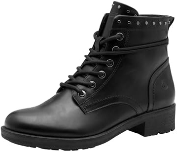 Tamaris Tamaris Damen Lace Boot Flat 1-25133-45 StivalettoDonna