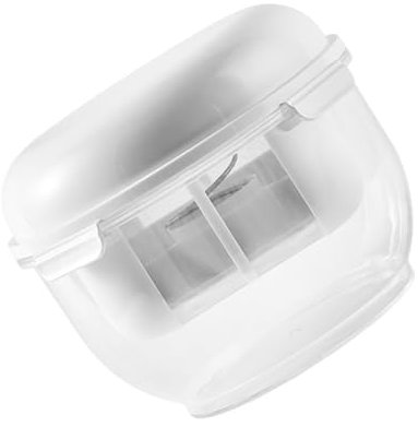 COLLBATH Passoire à Yaourt Filtre à Lait De Yaourt Circulaire Blanche En Mailles Fines 1 Taille Filtre Alimentaire Pour Yaourtière Séparation Lactosérum Préparation Fromages Et Laits Végétaux Maison