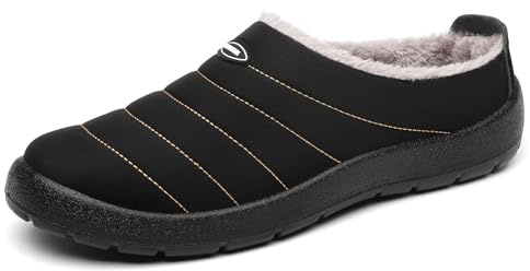 Mishansha Zapatillas de Estar por Casa Forro Pantuflas 36-47 EU | Antideslizantes, Ligeras, Cálidas,Invierno, Hombre, Mujer