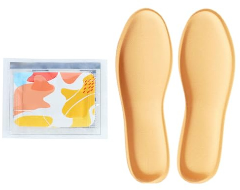 Wärmesohlen für Schuhe,Schuheinlagen,Heizsohlen für Schuhe,Wärmepads Füße,Sohlenwärmer,Thermosohlen,Fußwärmer Sohlen,Warme Schuheinlagen,Schuhheizung für 10h Warme Füße mit 1 Paar Wärmepflaster