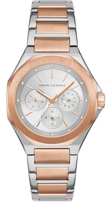 Armani Exchange A|X Women's Multifunction Two-Tone Stainless Steel Watch (Model: AX4623)