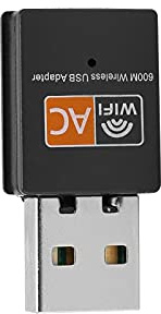 Dioche Atheros 8811 ChipAdattatore WiFi Ricevitore per Computer USB Scheda di Rete Wireless Dual-band 2.4G Ricevitore WiFi USB AC600M (Scheda di rete wireless dual band)