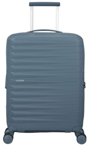 American Tourister Fastforward Spinner 55/20 TSA EXP Trolley Steel Blue hellblau