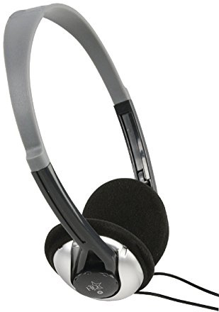 Eurosell Auriculares Ligeros TV 6 Metros Cable Largo 6 m estéreo Diadema Auriculares TV PC HiFi Ligero Brazo sobre la Oreja