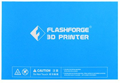 WillBest 5pcsprint Sticker Build Plate Tape for Flashforge Creator Pro/dreamer Print Bed Tape, Blue, 232154mm