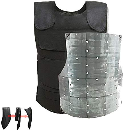 LCSJ JYGHM Adjustable Stab-Resistant Clothing Tactical Vest Fish Scales Knifeproof Vest Adult Men Women Chest Protection