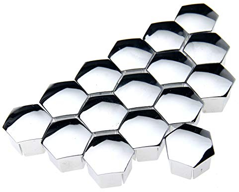 Create idea 8PAARE Radschrauben 17mm Radbolzen Radmuttern Abdeckung Radmutternkappe Radkappen