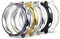 Simpeak 5-Stück Hülle Kompatibel für Samsung Galaxy Watch Active 2 40mm [5 Pcs], Schutzhülle Leicht Weiche Silikon Ultradünne TPU Case - Transparent+Schwarz+Silber+Golden+Raum Grau