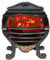Dolls House Georgian Glowing Log Fire Light up Miniature Fireplace Accessory 12V