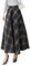Damen Lange Rock Elegant Wollrock Winterrock Warm Plaid Casual Party Maxirock Hohe Taille A-Linie röcke Retro Elastische Taille Faltenrock Dunkelblau 182-L